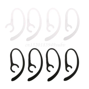 Зажим для наушников Bluetooth, 1 пара, мягкий, с защитой от потери