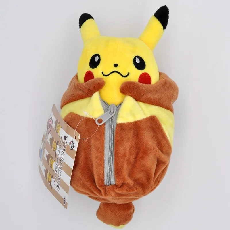 20 см Мультфильм Плюшевая Игрушка «Пикачу» Косплей Charizard Eevee кукла мягкая плюшевая Мягкая кукла игрушки спальный мешок детский подарок на день рождения