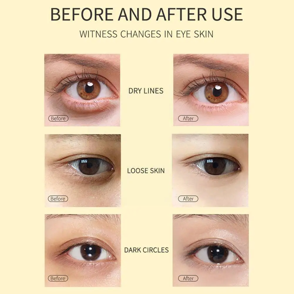 

24K Gold Foil Eye Mask Anti Wrinkles Remove Dark Circles Eye Care Eyes Patches Eye Moisturizing Lines Skin Fine Reducing N1E8