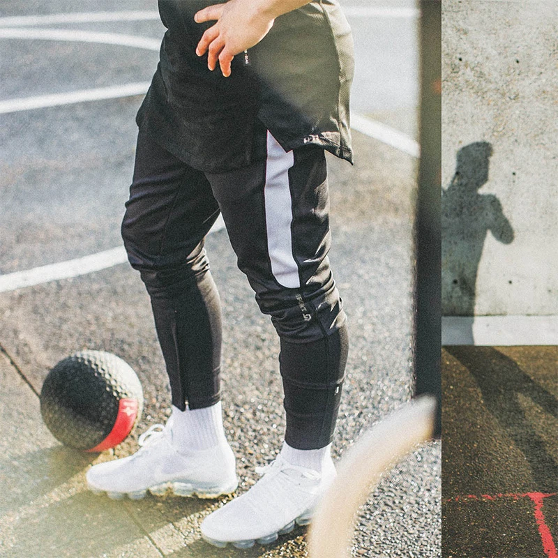 Мужские брюки для пробежек 2018 летние новые мужские тренировочные отдыха