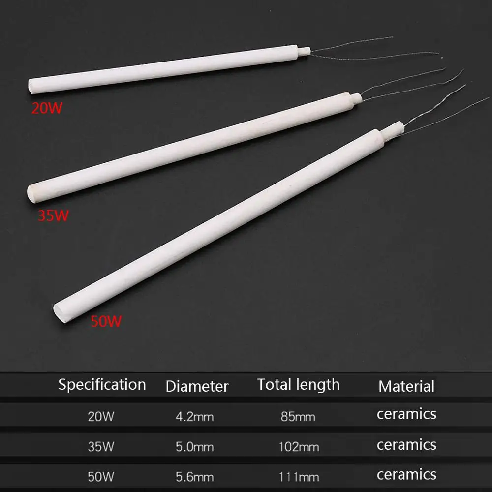 

Electric Soldering Iron Heating Element Internal Heated Ceramic Core 20W 35W 50W