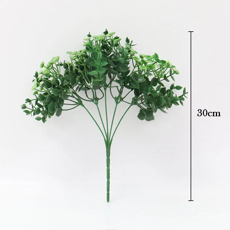1 букет поддельные растения маленькие цветы головы DIY Gypsophila имитация