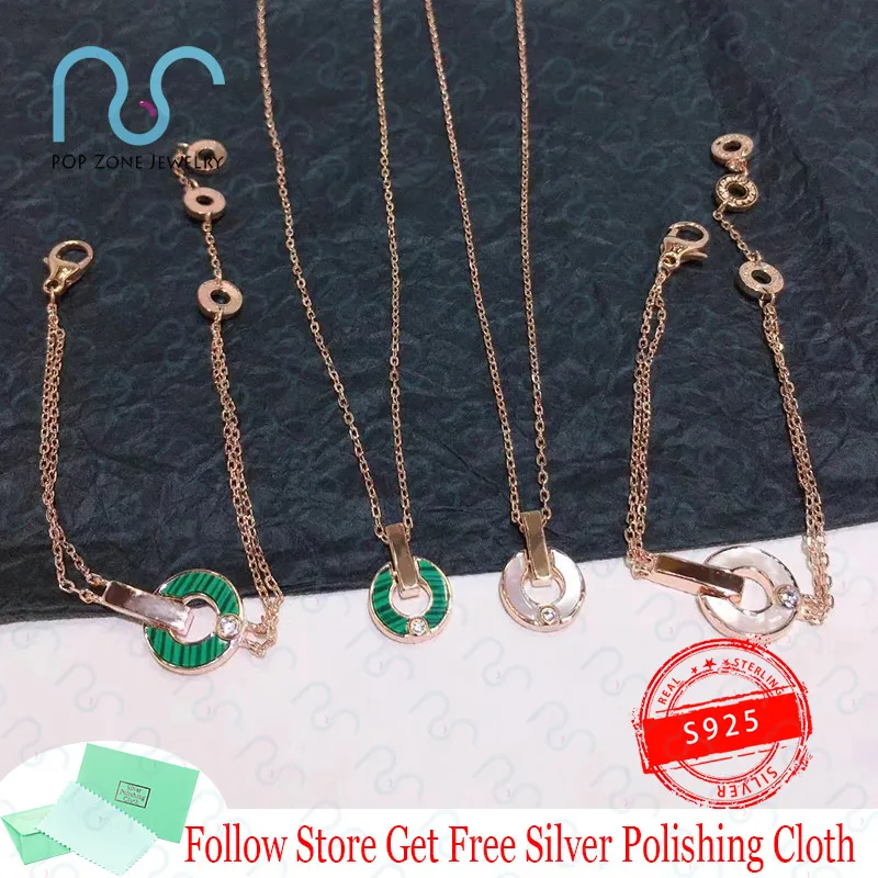 

Famous Brand Luxury Necklace Rome Ancient Coins Series Hollow Out Malachite Pearl Oyster S925 Silver Pendant Necklace With Logo