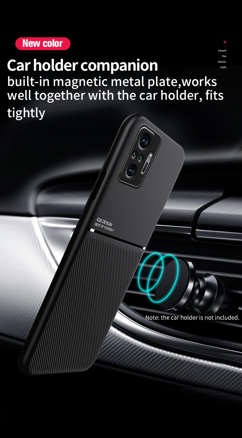 Magnetic Luxury Case For Xiaomi Redmi Note 5 7 8 9 10 Pro Max 9s 9S 8T 9T 10S 7A 8A 9A 9C 10 K20 K30 Pro Cover Matte Hard Capa