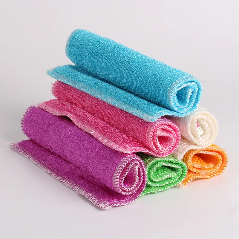 Тряпки для кухни тряпки против жира эффективные из бамбукового волокна