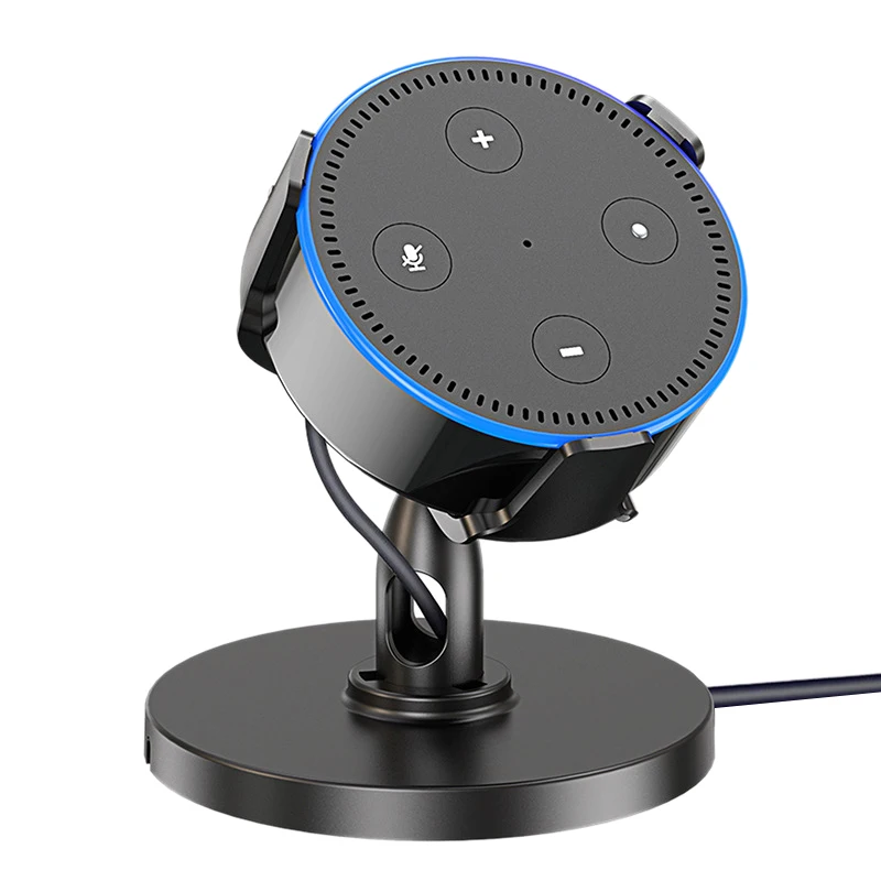 Настольный держатель для Amazon Echo Dot 2Nd регулируемый на 360 ° | Электроника