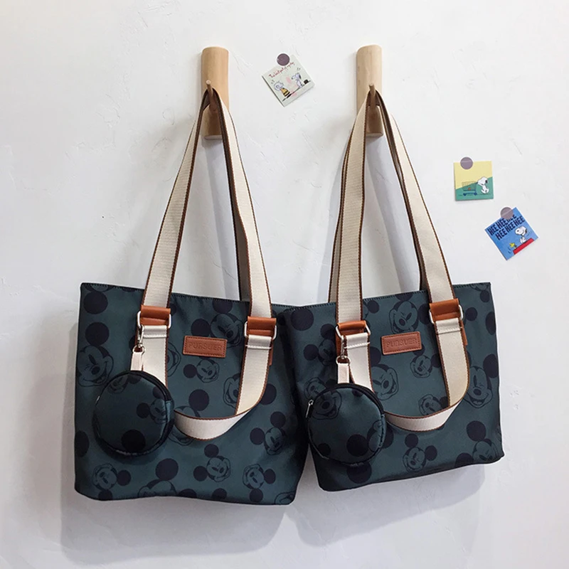 Disney Mickey Mouse women bag new cartoon cute handbag Single Shoulder Bag Fashion messenger bag high quality Tote Bag