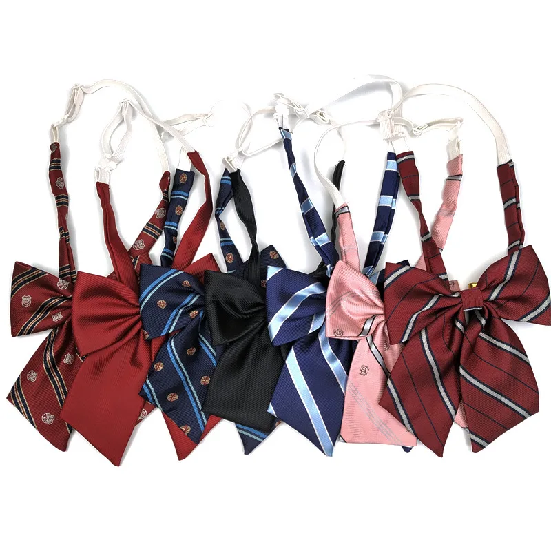 

Галстук-бабочка JK Униформа воротник Веревка женский воротник цветок корейский стиль колледж фэн-шуй ручная Униформа клетчатый Японский лу...