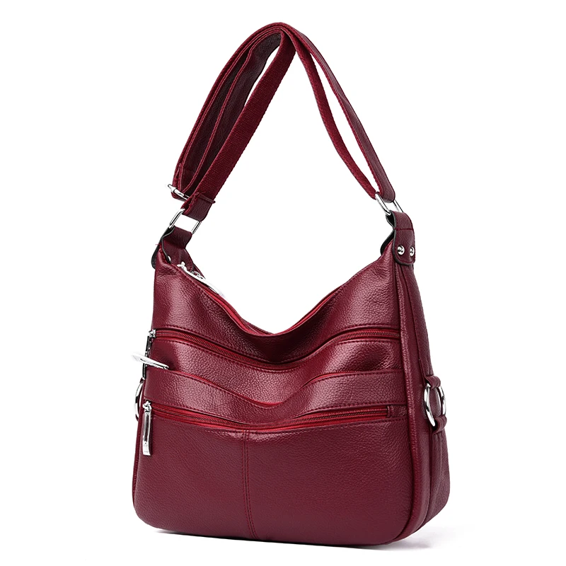 Много карманов большой сумки через плечо для женщин Sac основной Femme кожаные роскошные сумки женские сумки дизайнерские сумки высокого качества