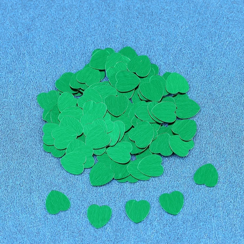 1000 шт ПВХ в форме сердца блестки День Святого Валентина свадебные конфетти