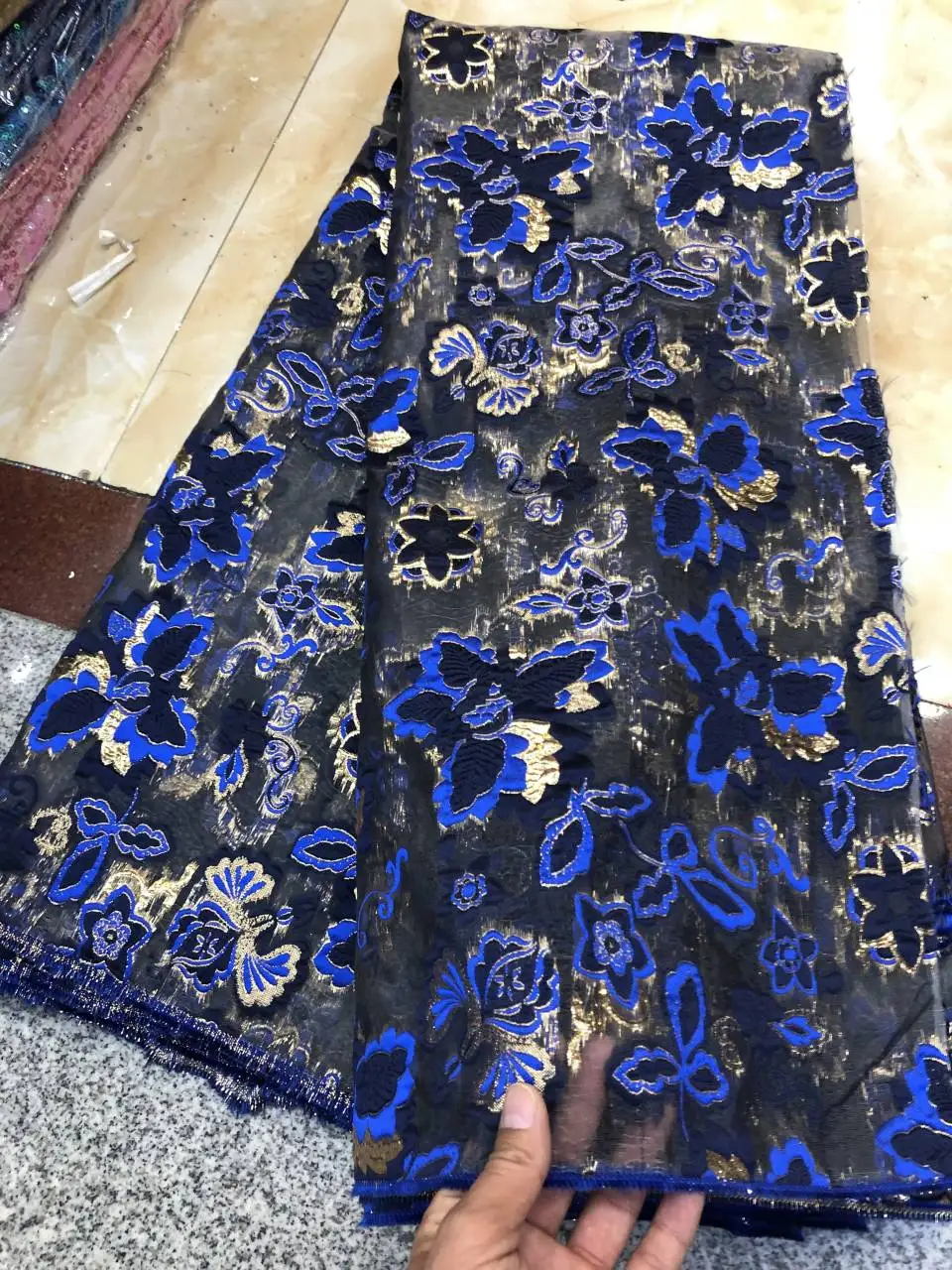 Французская сетчатая кружевная ткань 2019 африканский тюль высокого качества