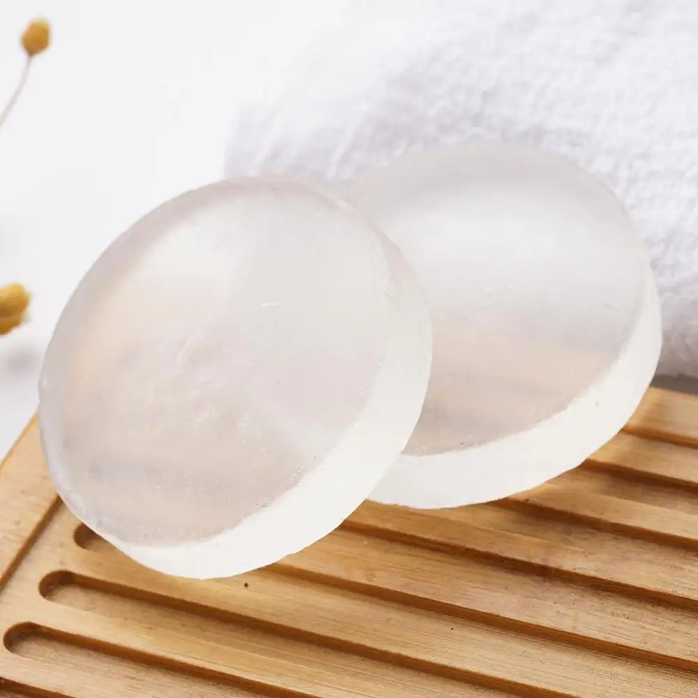 

Natural Active Enzyme Crystal Soap Intimate Bleaching Body Skin Whitening For Private Fade Areola Bath Shower High Quality