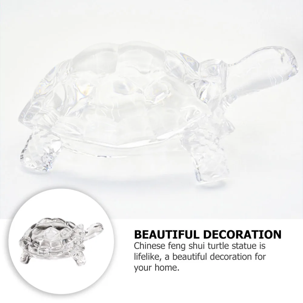 1 шт. стеклянная украшение &quotЧерепаха&quot Домашний Декор Аксессуары для украшения
