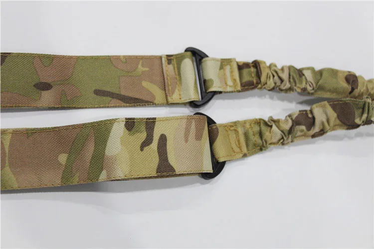 Тактический ACU Мультикам армейский одноточечный слинг нейлоновый Банджи винтовка пистолет слинг страйкбол w/QD Пряжка ремень система Регулируемый слинг