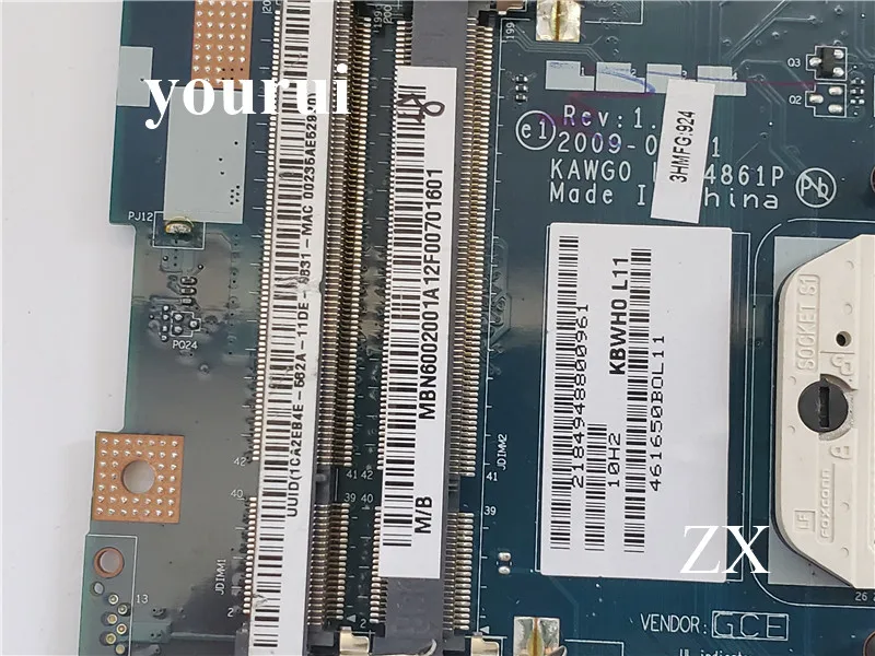 mbn3602001 e626 kbwg0 l01 la 4861p для ноутбука acer aspire 5516 5517 5532 мат