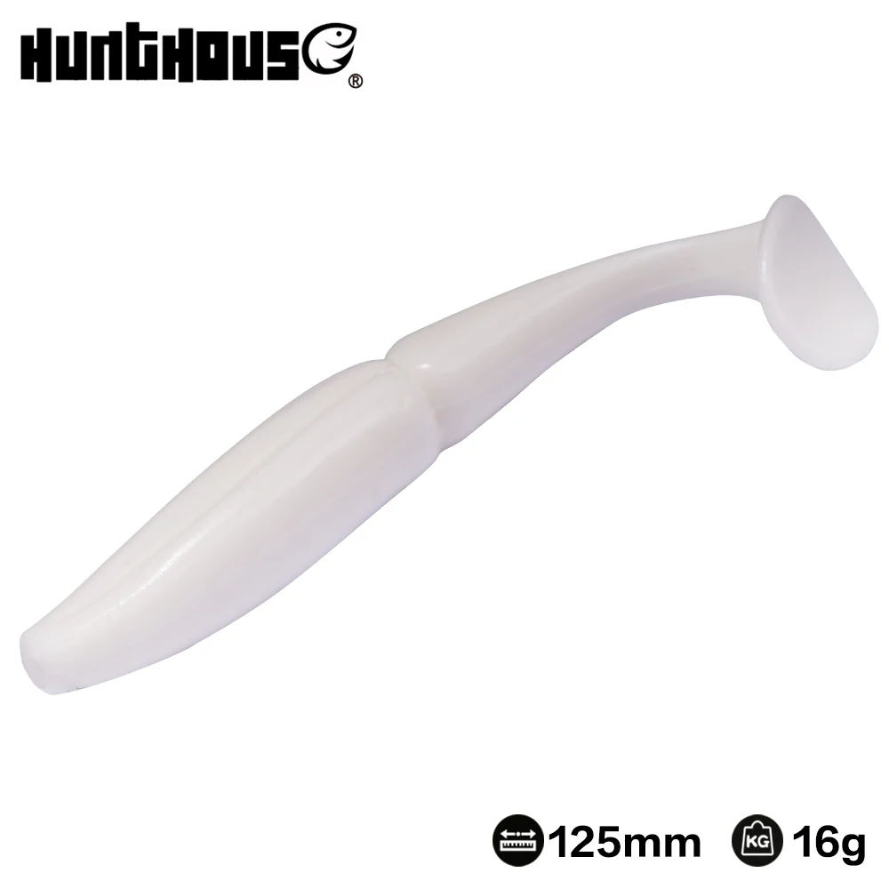Hunthouse shad t tail 4 шт. пакет 12 5 см 16 г силиконовая наживка мягкая рыболовная приманка