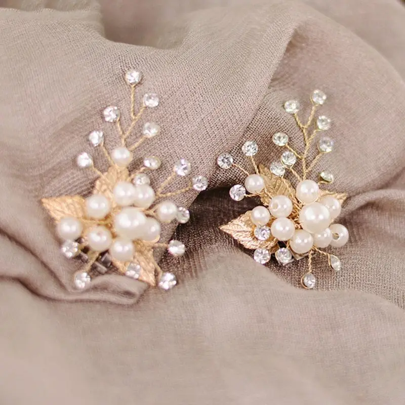 Свадебные туфли из сплава с золотыми листьями Женские босоножки на высоком