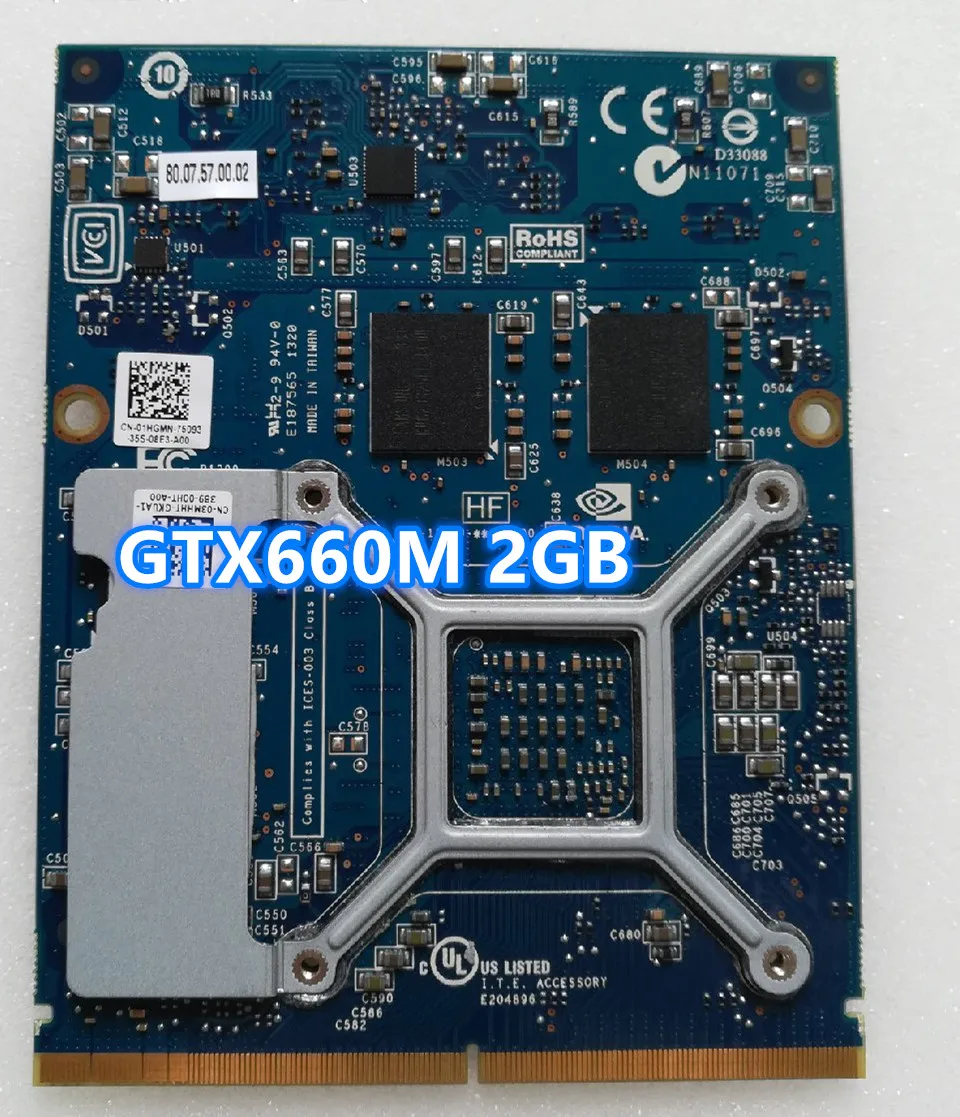 оригинальный gtx 660 м gtx660m n13e ge a2 графиче