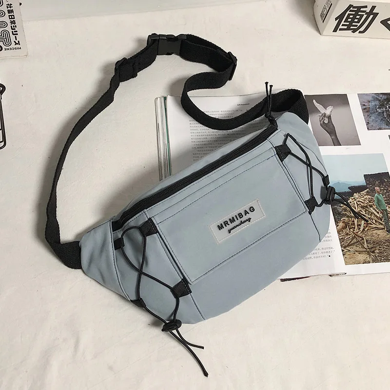

2021 New Waist Bags Waterproof Nyon Pack For Women Fashion Bum Bag Ladies Travel Crossbody Chest Bags Unisex Hip Bag Belt Purse