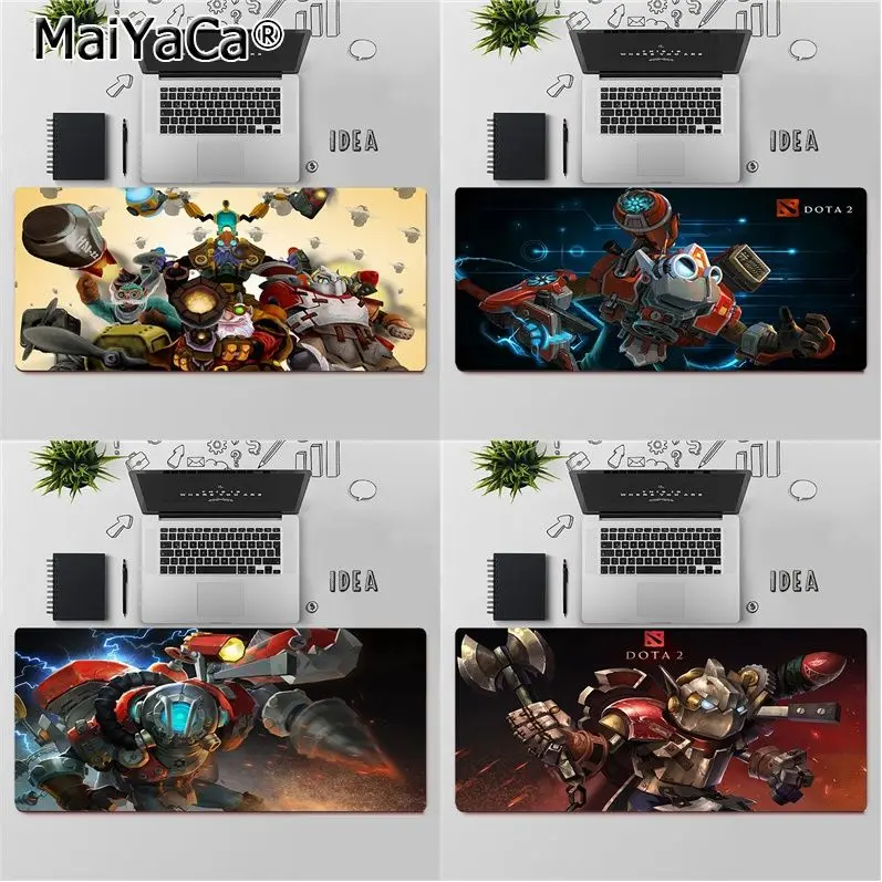 

MaiYaCa Top Quality Dota 2 Clockwerk Keyboards Mat Rubber Gaming mousepad Desk Mat Free Shipping Large Mouse Pad Keyboards Mat