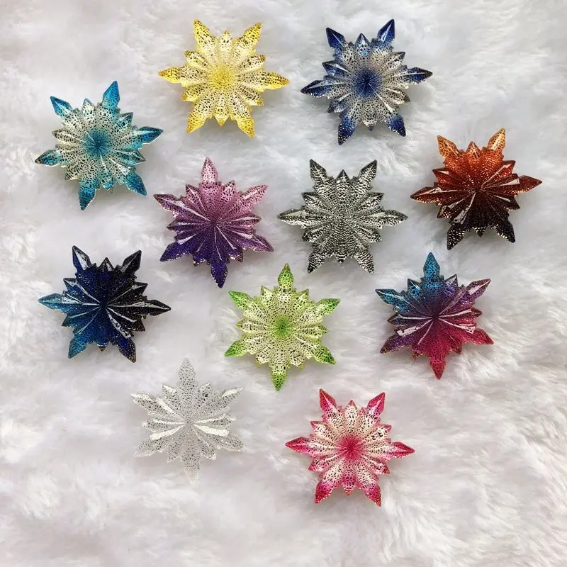 10 шт. 32 мм цветы с плоской задней стороной акриловые разразразные искусственные