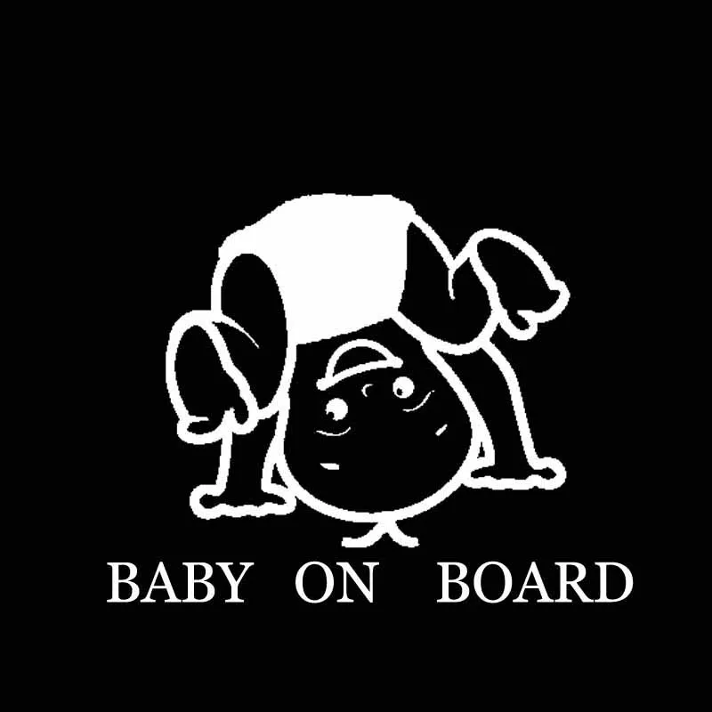 

Car Sticker Baby on The Car Cute Boy Car Motorcycle Exterior Accessories Waterproof PVC Decals 13cm*12cm