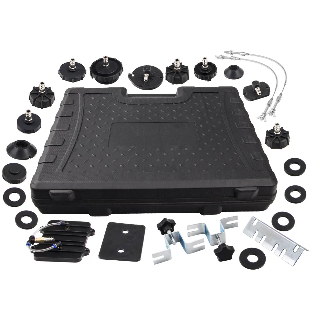 

13pcs Adapters E20 Air Pressure Bleeder Tool Kit Professional Garage Brake Bleed for Ford,for Seat,for Skoda,for Saab,for Honda