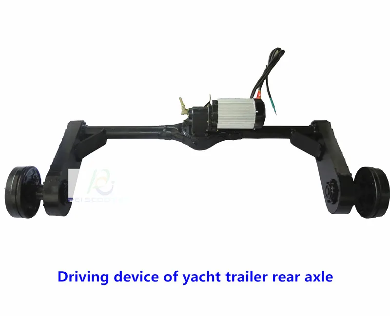 

Driving device of yacht trailer rear axle PPNS-01