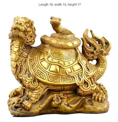 

Статуя медной скульптуры Xuanwu animal