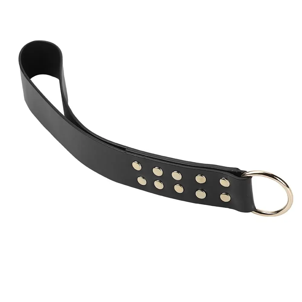 Игрушки для взрослых кожаный кнут порка тренировка секс-раб металлическая