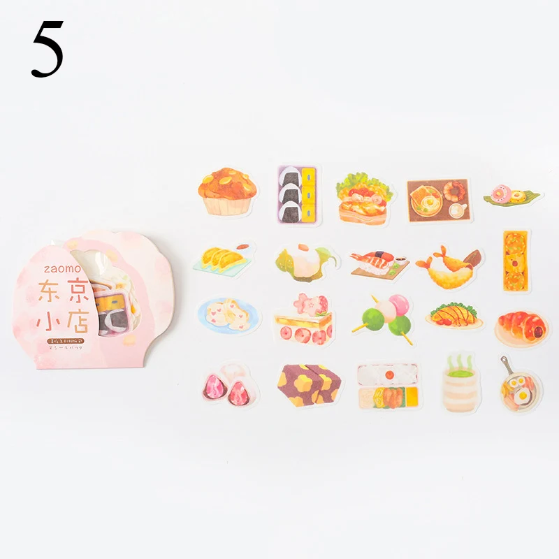 40 шт. Kawaii продукты канцелярские наклейки милый кот наклейки пуля журнал наклейки для девочек Diy декоративные принадлежности для скрапбукинга - Цвет: 5