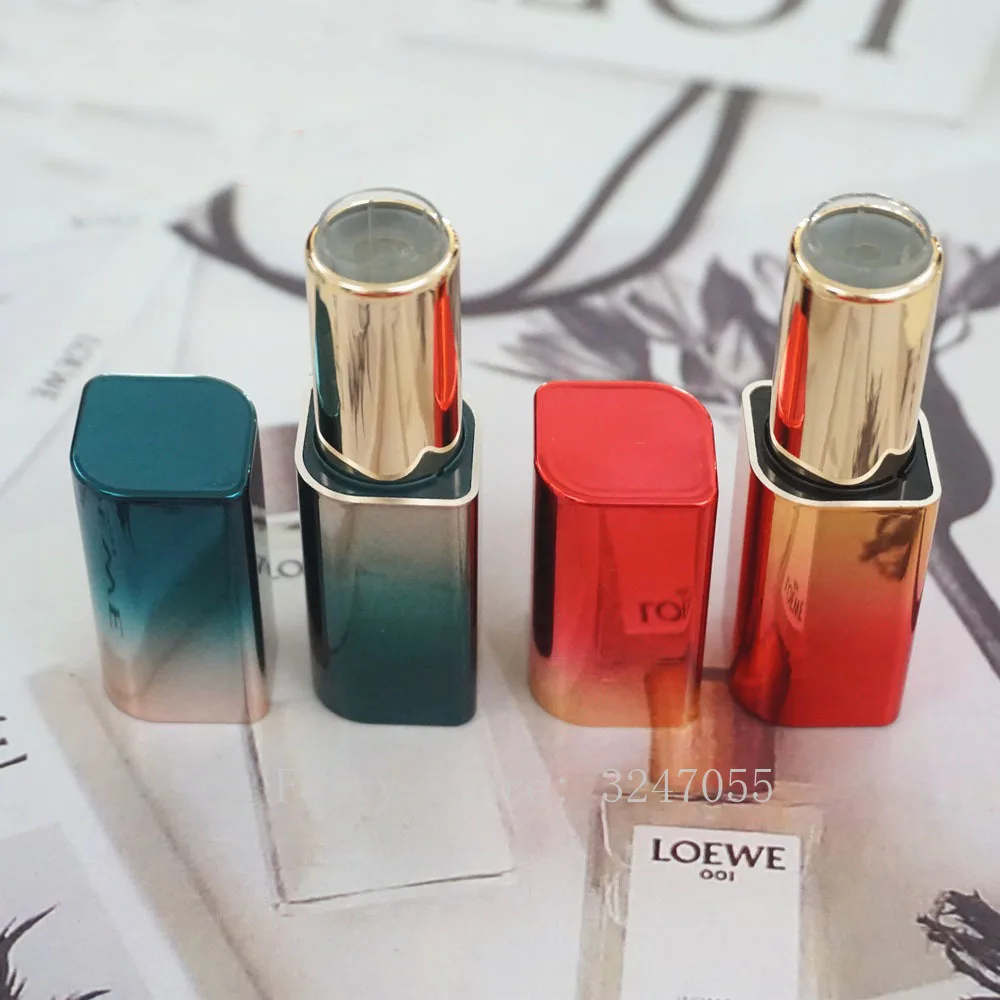 10/30/50pcs Magnetic Buckle 12.1mm Empty Gradient Spraying Lipstick Tube Lip Balm Container Shell Packaging Cosmetics | Красота и