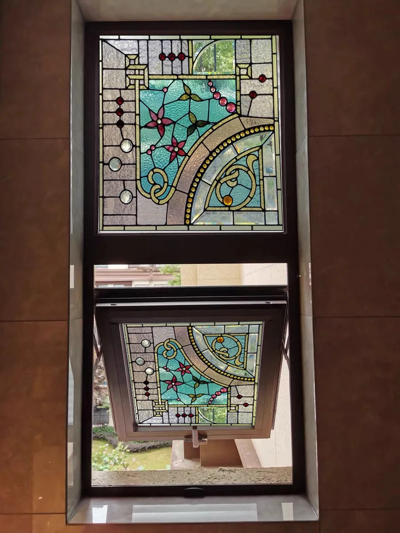 Оконная пленка размером на заказ витражные пленки матовая конфиденциальная