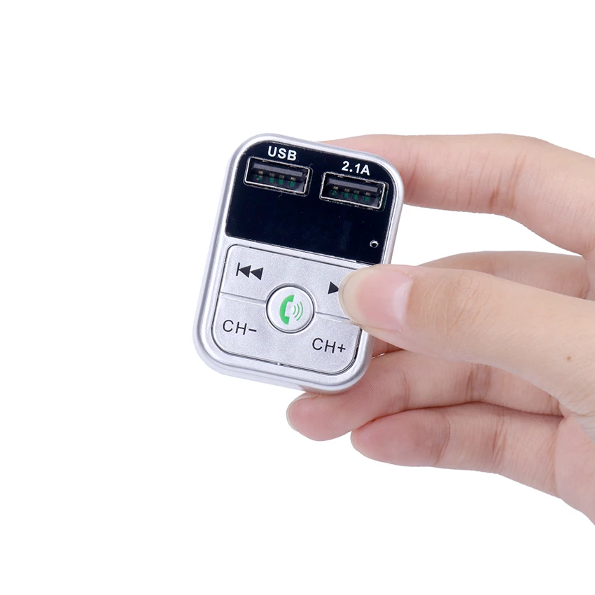 FM-трансмиттер автомобильный с поддержкой Bluetooth 5 0 и 2-мя USB-портами | Автомобили