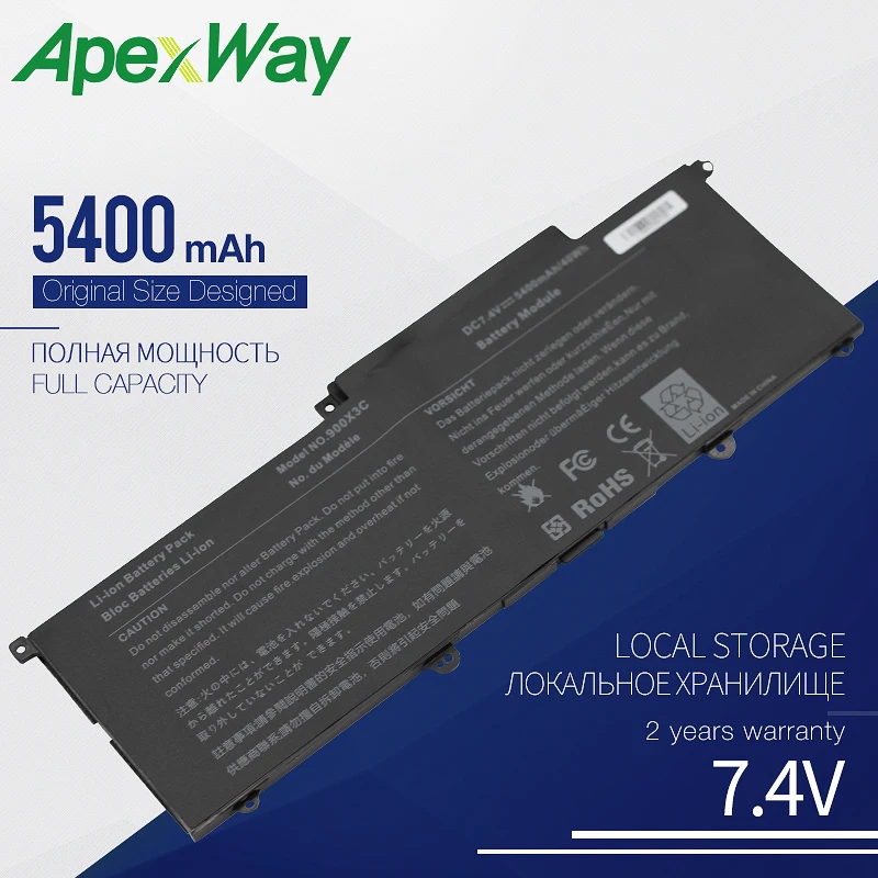 Apexway 3 ячейки Аккумулятор для ноутбука телефона SAMSUNG 900X3C 900X3D 900X3E NP900X3C NP900X3D NP900X3E |
