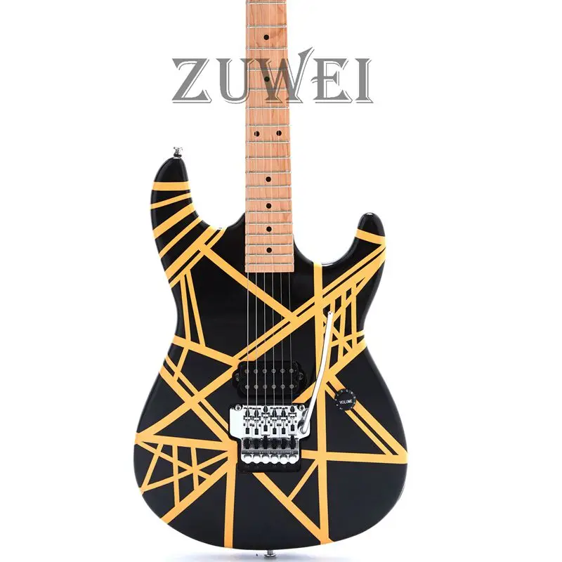 

2019Electric guitar 6 strings right hand H Bridge Yellow Color