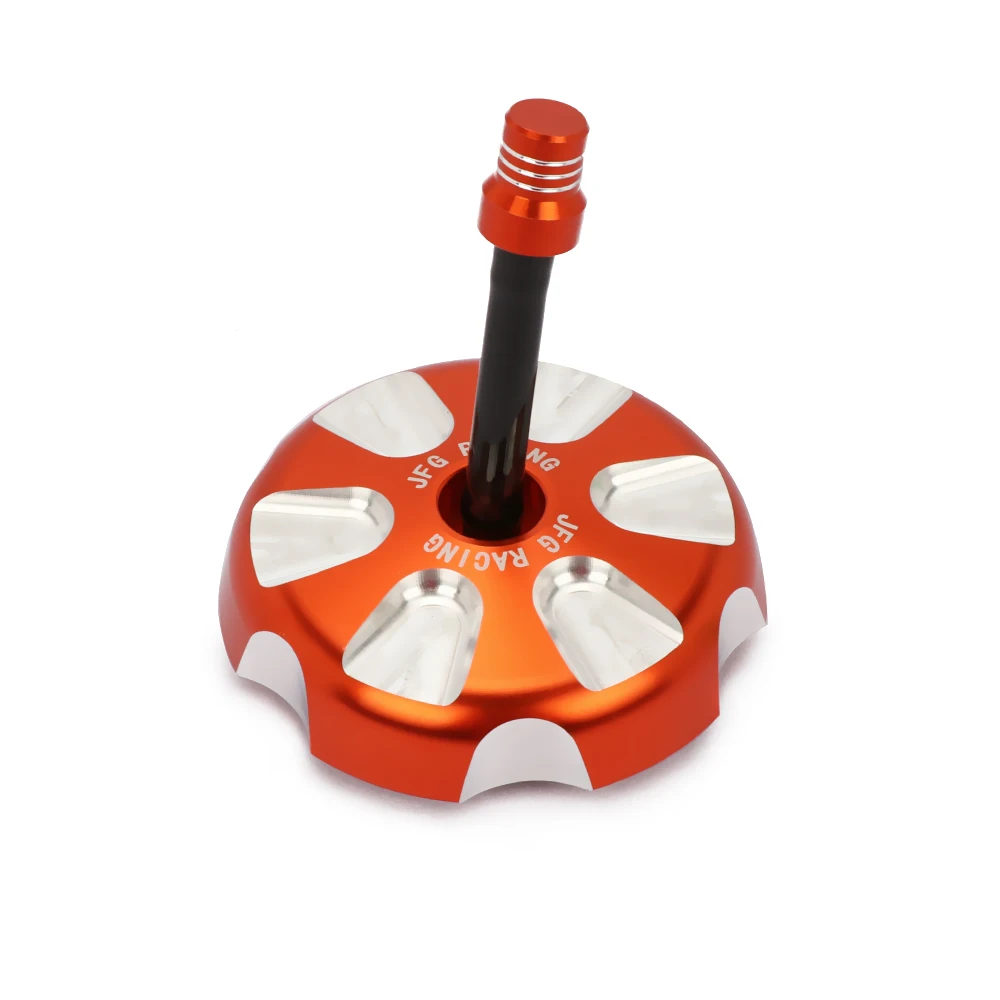 Motorcycle CNC Orange Billet Gas Fuel Petrol Tank Cap Cover For KTM SX SXF 85 125 150 250 350 450 TC85 TC125 TC250 FC 250-450 |