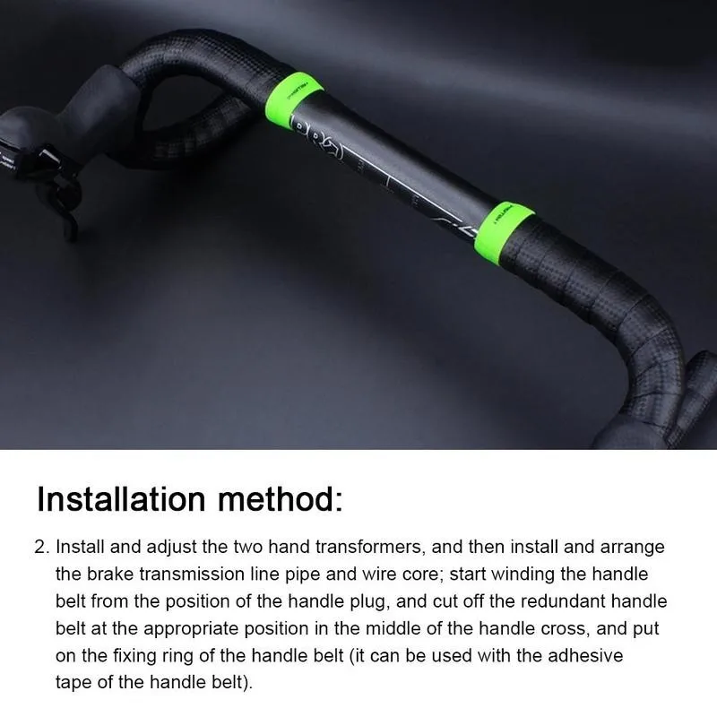 1 пара силиконовых велосипедных рулей фиксирующих втулок кольцо