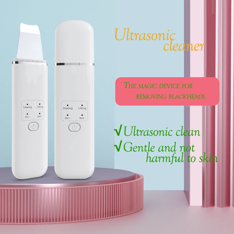 AbbasHealth перезаряжаемый ультразвуковой скраб для кожи лица Электрический