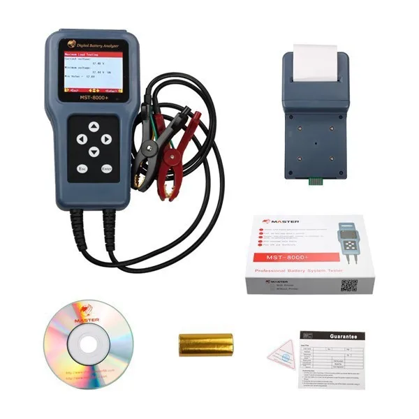 

MST-8000+ Digital Battery Analyzer with high quality original scanner mst 8000+ battery tester with printer