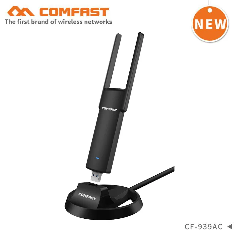 1900 Мбит/с гигабитный usb wifi адаптер 802.11ac Двухдиапазонная игровая сетевая карта с