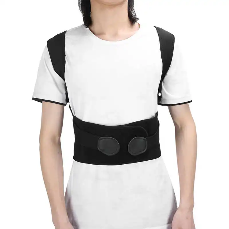 

Braces Supports Back Support Unisex Men Women Back Posture Correction Belt Breathable Elastic Back Corrector Straightener