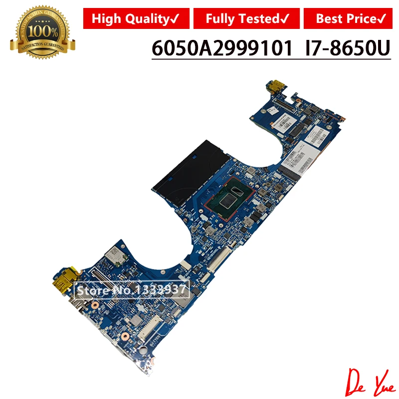 

Материнская плата для ноутбука HP EliteBook X360 1040 G5 с SR3L8 I7-8650U 6050A2999101