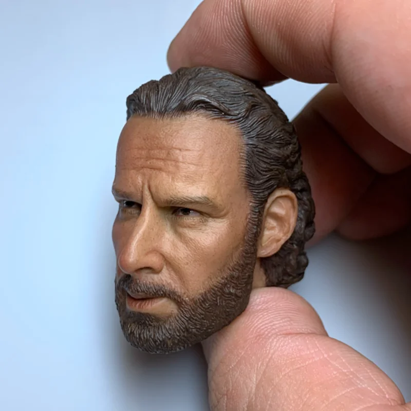 

1/6 scale American zombie movie sheriff head sculpture for 12 inch action figure