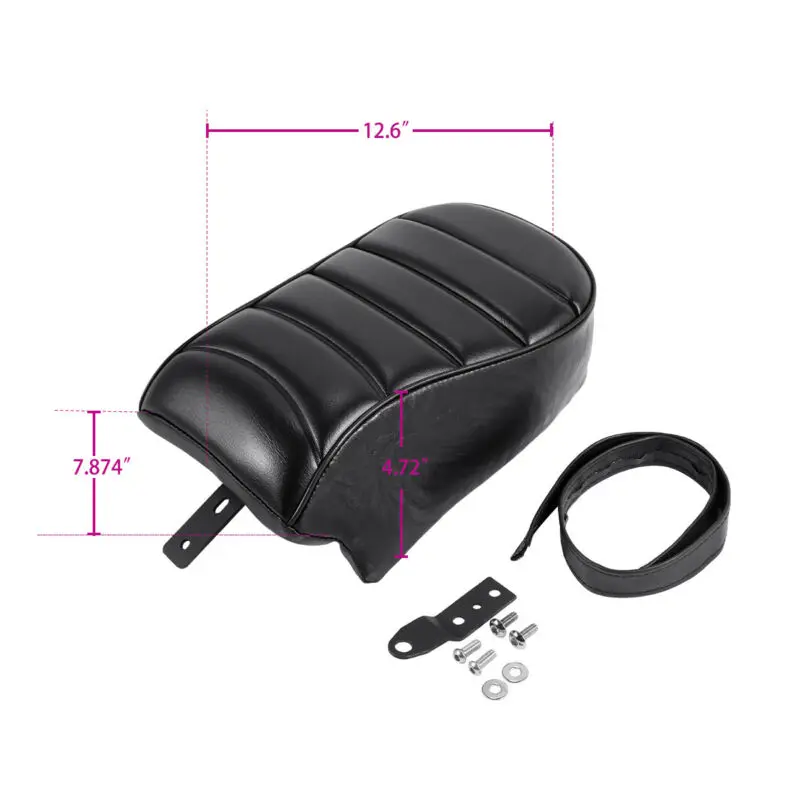 Кожаная подушка для заднего пассажирского сиденья мотоцикла Harley Sportster Iron 883 XL883N