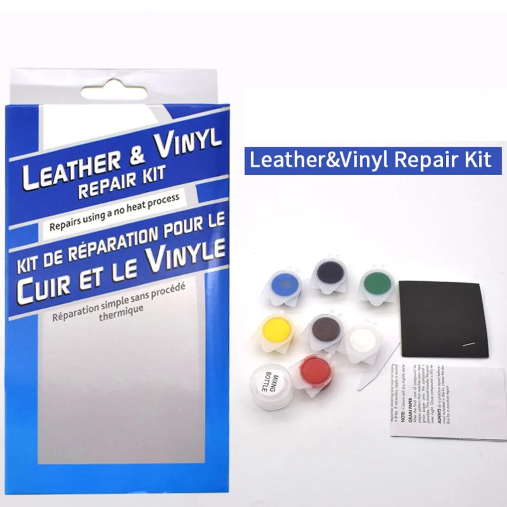 

Car Care Fluid Leather Repair Kit Automatic Complementary Color Paste Car Seat Sofa Coat Hole Scratch Crack Polish Paint Care