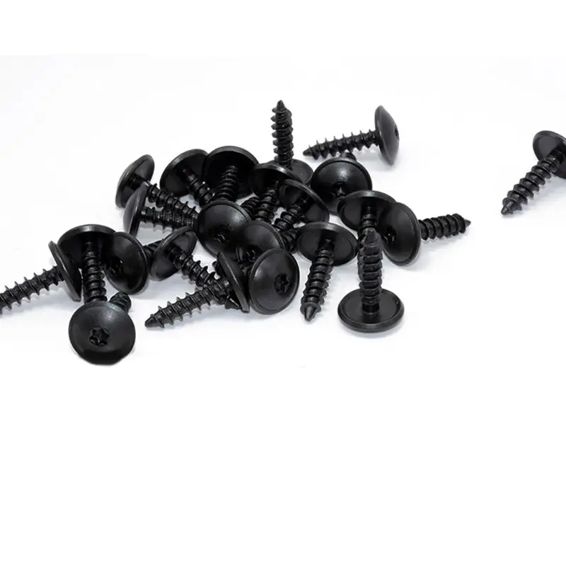 

20 Pcs/lot Universal Engine Cover Undertray Wheel Arch Metal Torx Screw Fastener Clips