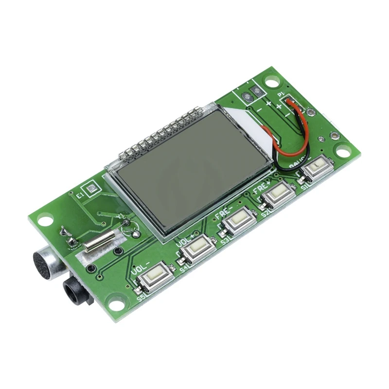 

1 Pcs Fm Transmitter 87-108Mhz Dsp Pll Digital Wireless Board & 1 Set 100 Kinds Effects DSP Digital Reverb Module