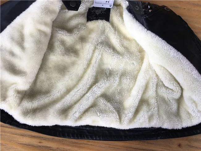 Куртка на молнии для мальчиков с длинным рукавом и заклепками|Куртки пальто| |