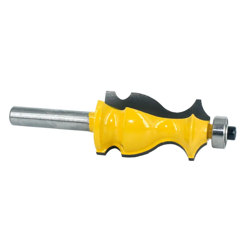 

1PC 8MM Shank Milling Cutter Wood Carving Fish Handrail Moulding Line Router Bit Woodworking Cutter Milling Wood Bit Face Mill